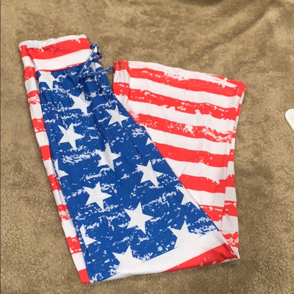 American flag pajama pants!